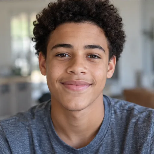 Portrait of Noah, the middle child