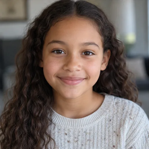 Portrait of Grace, the youngest child
